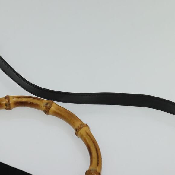 GUCCI Bamboo Hand Bag Nylon Black 001 2128 001 2128 - Picture 10 of 16